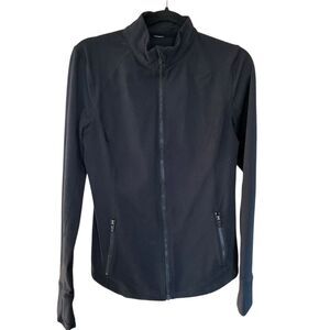 Fabletics  Women's Black Full Zip Softshell Jacket Size M